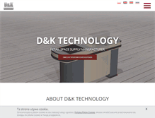 Tablet Screenshot of dktechnology.pl